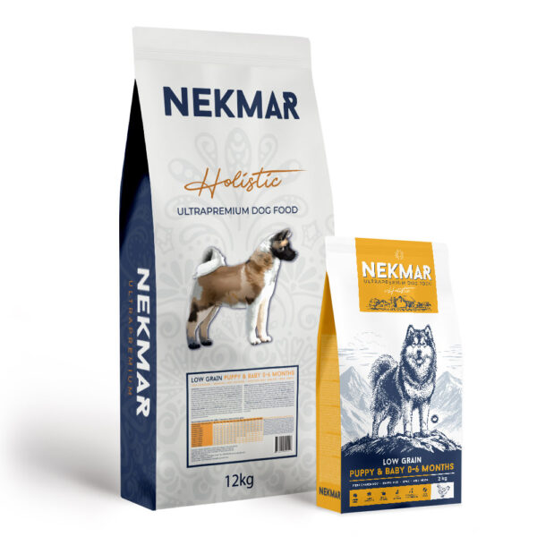 Nekmar Baby Starter 0-6 mois Poulet Frais - Croquettes Chiot Sevrage